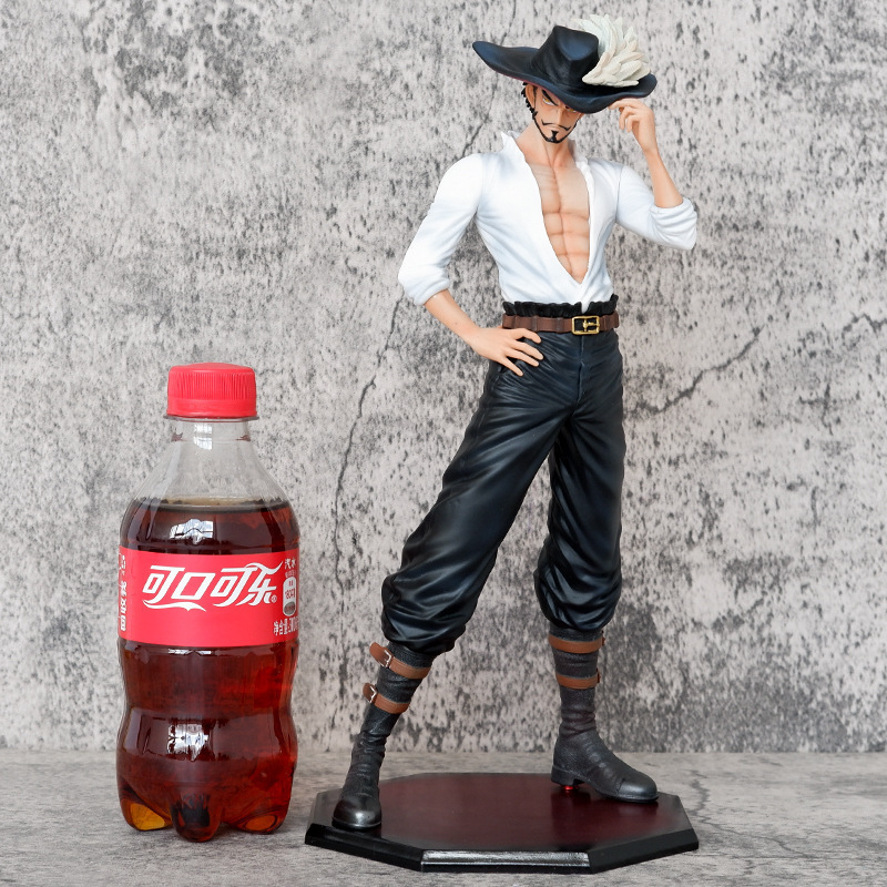 One Piece Dracule Mihawk Statue Action Figure Collection Model Toy Japanese Anime Character Decoration Gift Fans