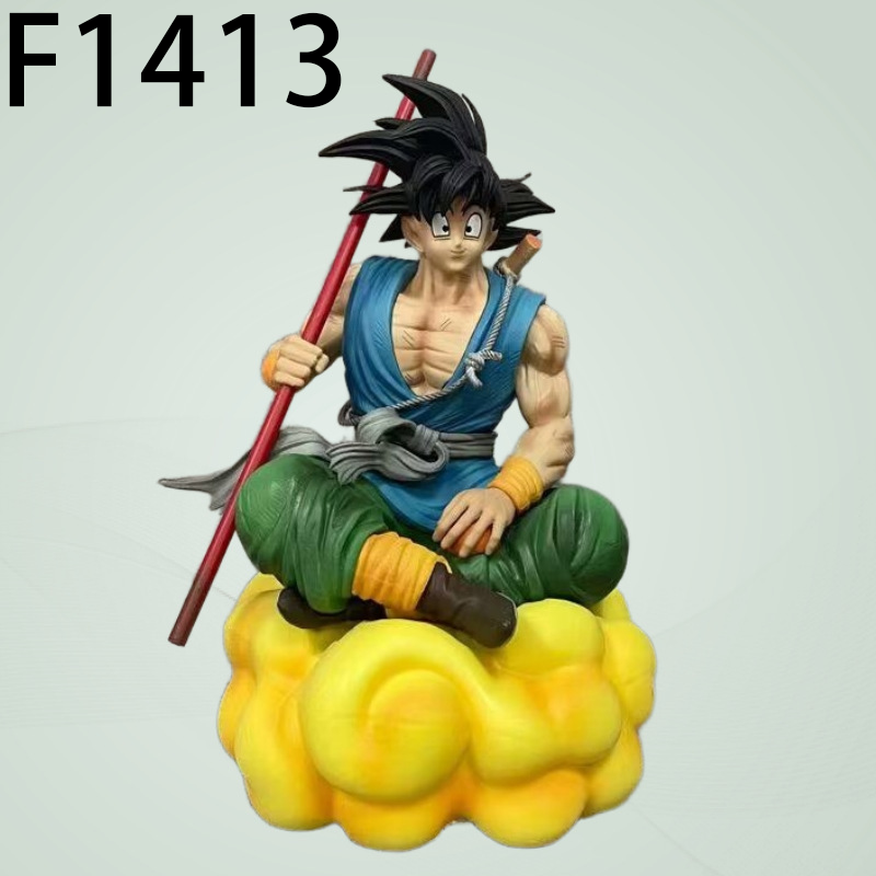 Dragon Ball Son Goku Flying Nimbus Statue Action Figure Collection Model Toy Japanese  Anime Character Decoration Gift Fans