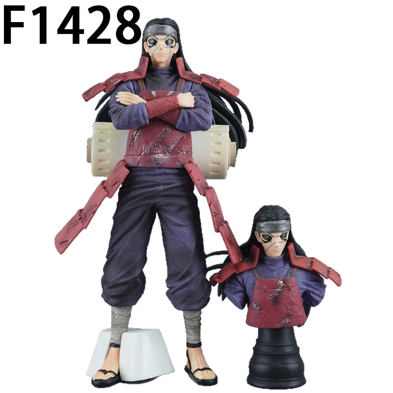 Naruto Uchiha Madara Senju Hashirama Statue Action Figure Collection Model Toy Japanese Anime Character Decoration Gift Fans