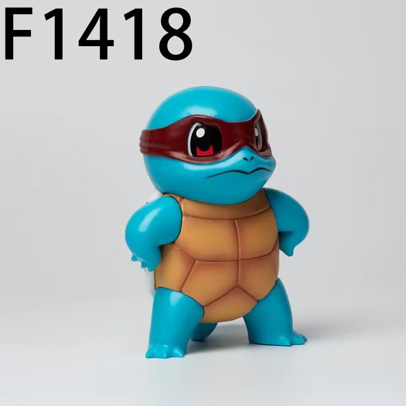 Pokemon Squirtle Statue Action Figure Collection Model Toy Japanese Anime Character Decoration Gift Fans