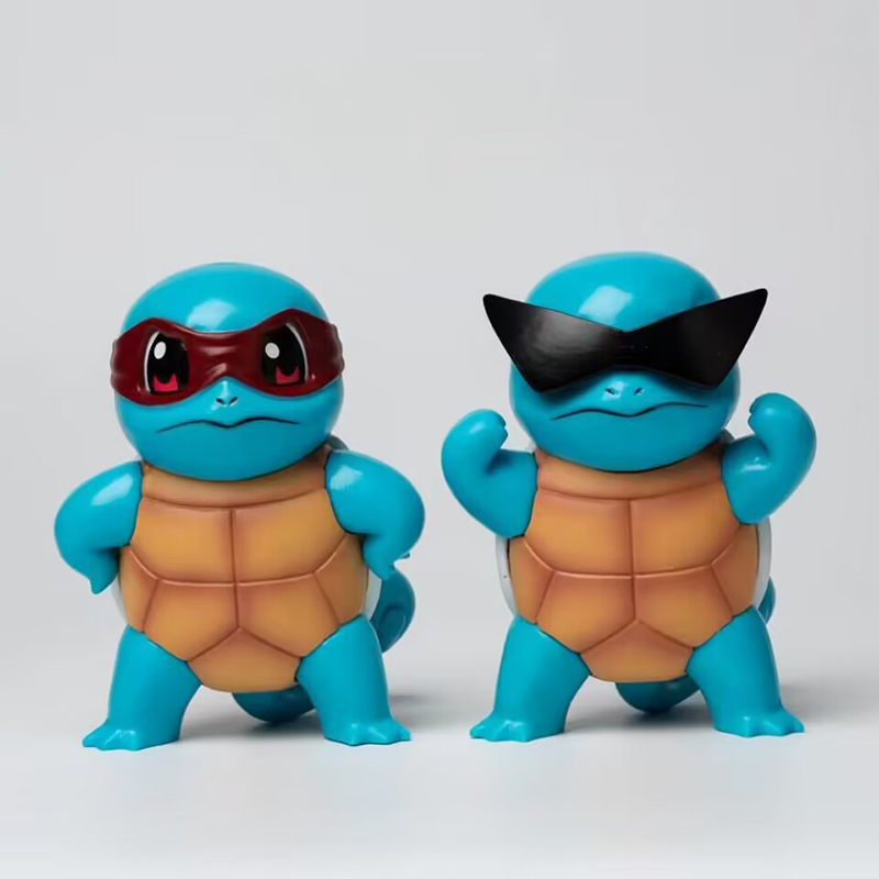 Pokemon Squirtle Statue Action Figure Collection Model Toy Japanese Anime Character Decoration Gift Fans