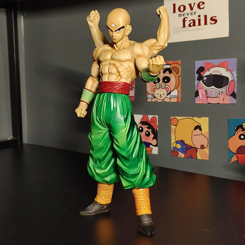 Dragon Ball Tien Shinhan Statue Action Figure Collection Model Toy Japanese Anime Character Decoration Gift Fans
