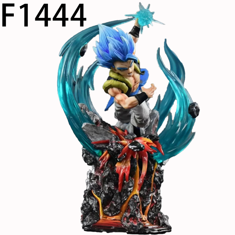 Dragon Ball Broly Gogeta Statue Action Figure Collection Model Toy Japanese Anime Character Decoration Gift Fans