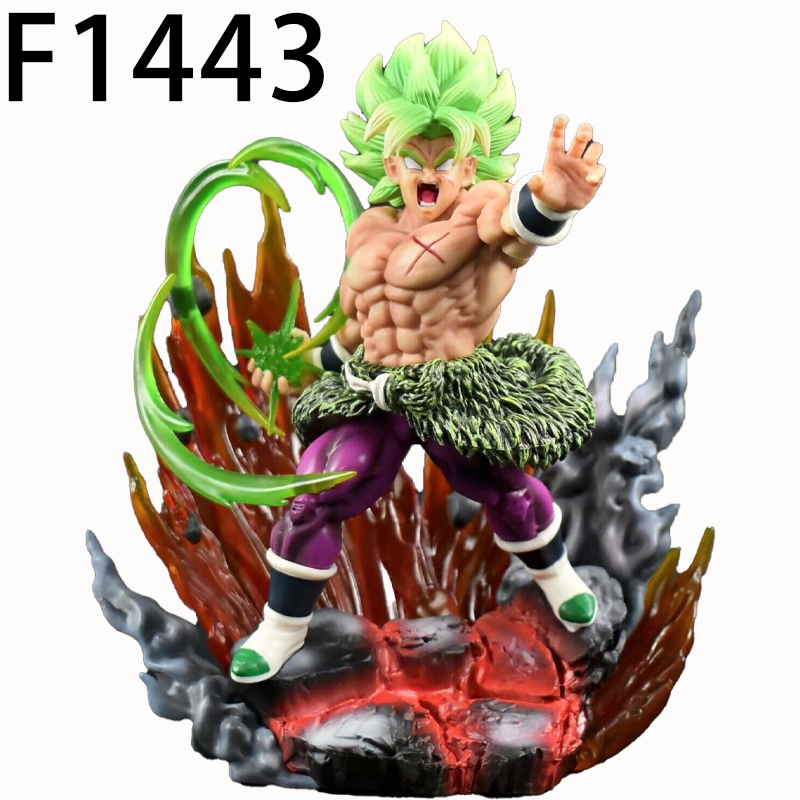 Dragon Ball Broly Gogeta Statue Action Figure Collection Model Toy Japanese Anime Character Decoration Gift Fans