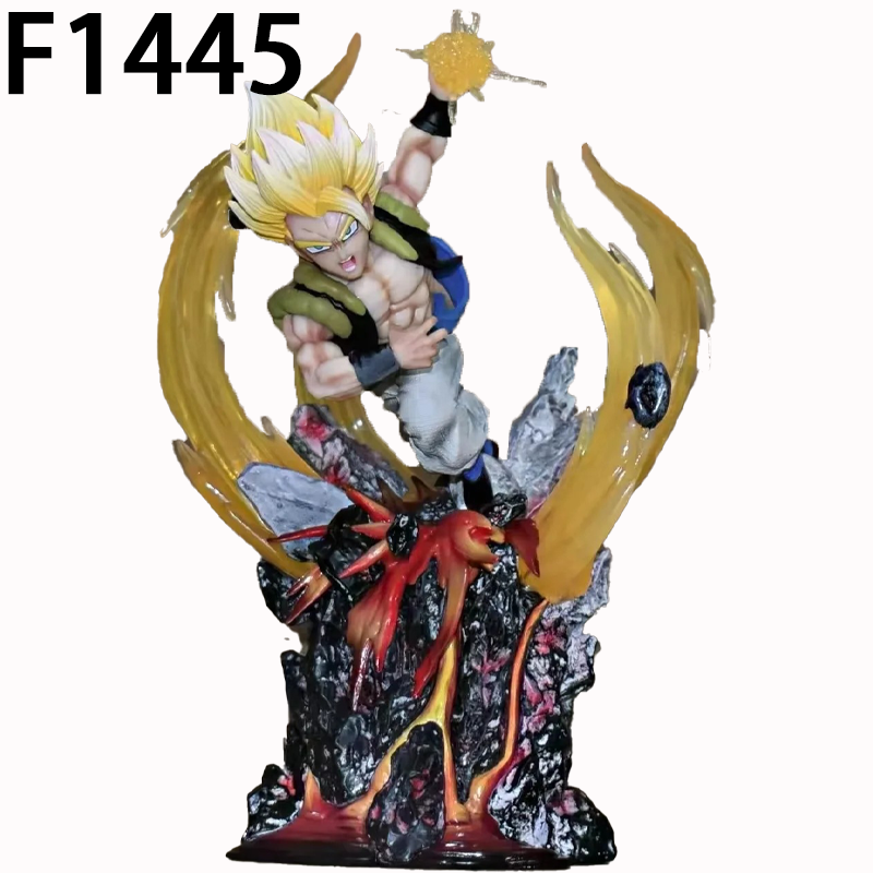Dragon Ball Broly Gogeta Statue Action Figure Collection Model Toy Japanese Anime Character Decoration Gift Fans