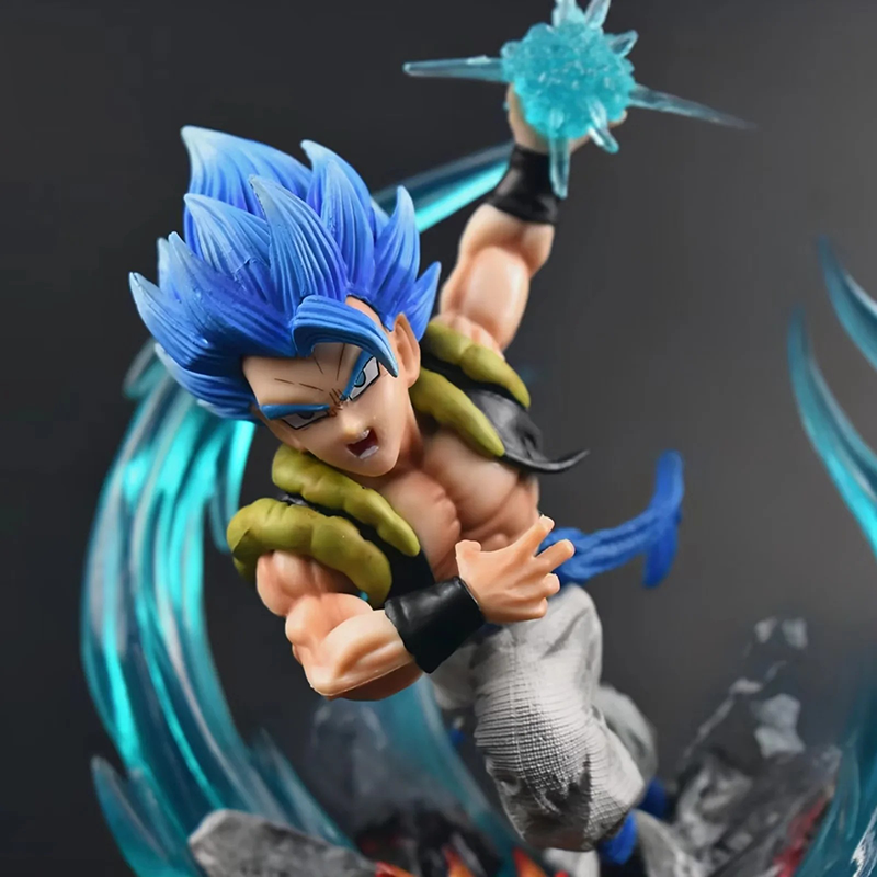 Dragon Ball Broly Gogeta Statue Action Figure Collection Model Toy Japanese Anime Character Decoration Gift Fans
