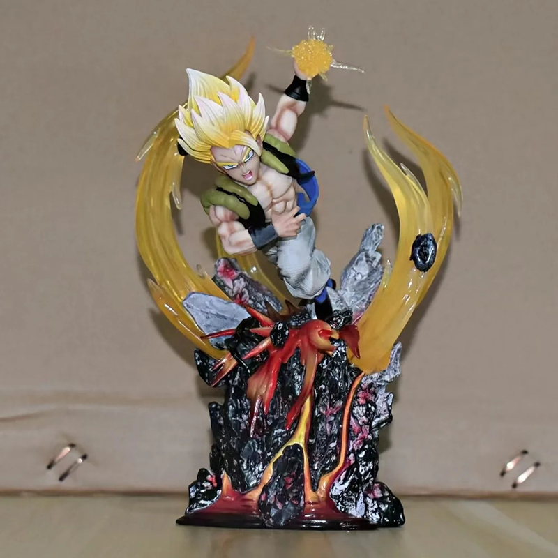 Dragon Ball Broly Gogeta Statue Action Figure Collection Model Toy Japanese Anime Character Decoration Gift Fans