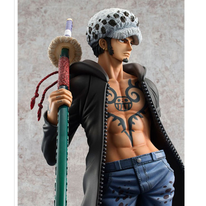 One Piece Trafalgar Law Statue Action Figure Collection Model Toy Japanese Anime Character Decoration Gift Fans
