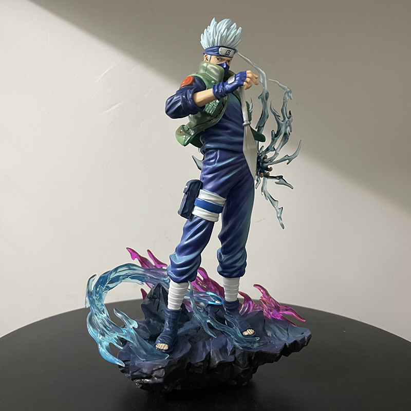 Naruto Kakashi Hatake Statue Action Figure Collection Model Toy Japanese Anime Character Decoration Gift Fans