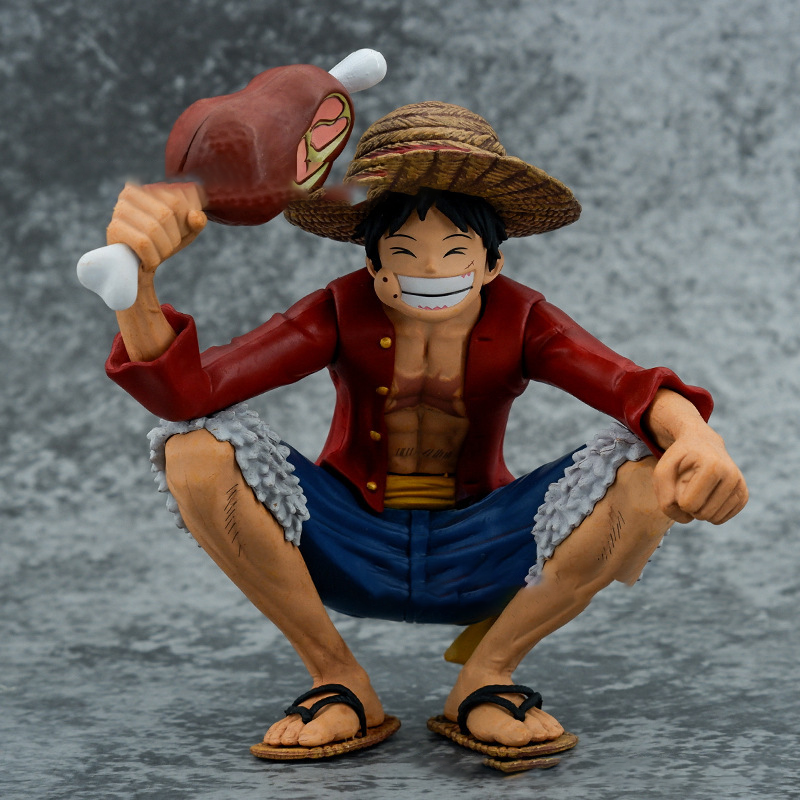 One Piece Monkey D Luffy Statue Action Figure Collection Model Toy Japanese Anime Character Decoration Gift Fans