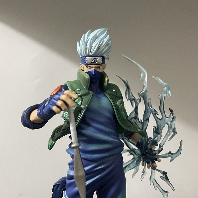 Naruto Kakashi Hatake Statue Action Figure Collection Model Toy Japanese Anime Character Decoration Gift Fans