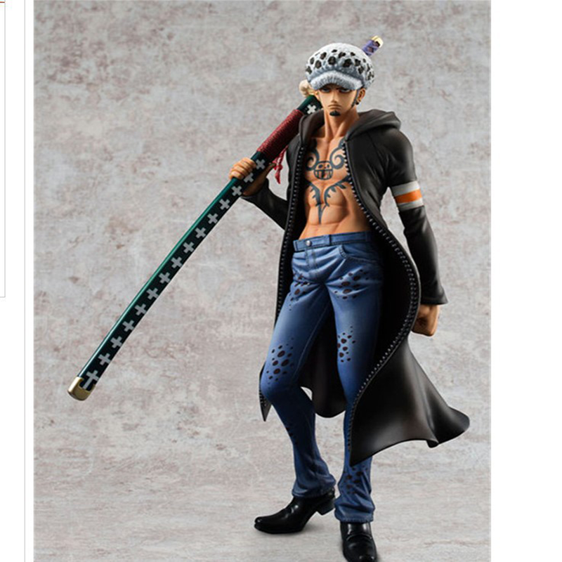 One Piece Trafalgar Law Statue Action Figure Collection Model Toy Japanese Anime Character Decoration Gift Fans