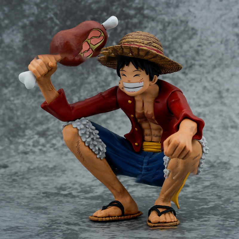 One Piece Monkey D Luffy Statue Action Figure Collection Model Toy Japanese Anime Character Decoration Gift Fans