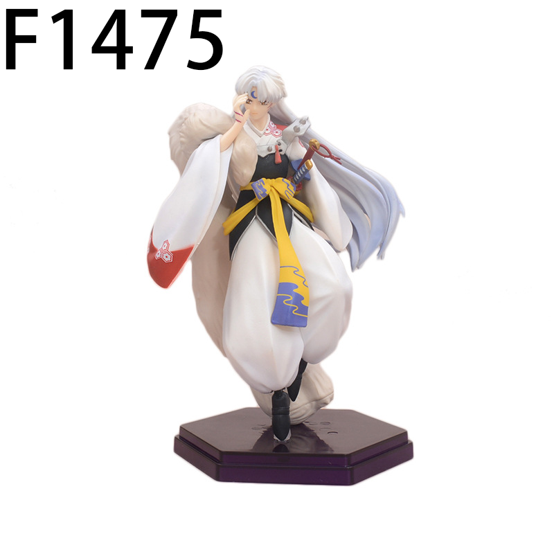 Inuyasha Sesshomaru Statue Action Figure Collection Model Toy Japanese Anime Character Decoration Gift Fans