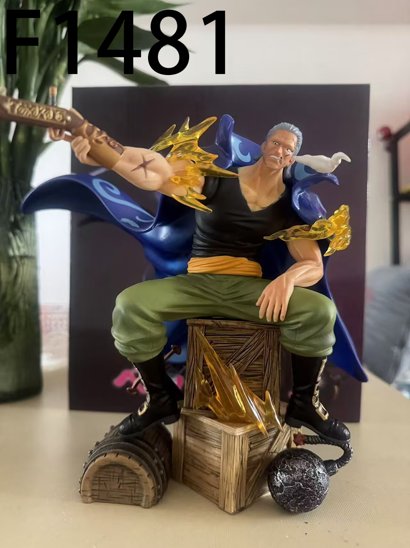 One Piece Ben Beckman Statue Action Figure Collection Model Toy Japanese Anime Character Decoration Gift Fans
