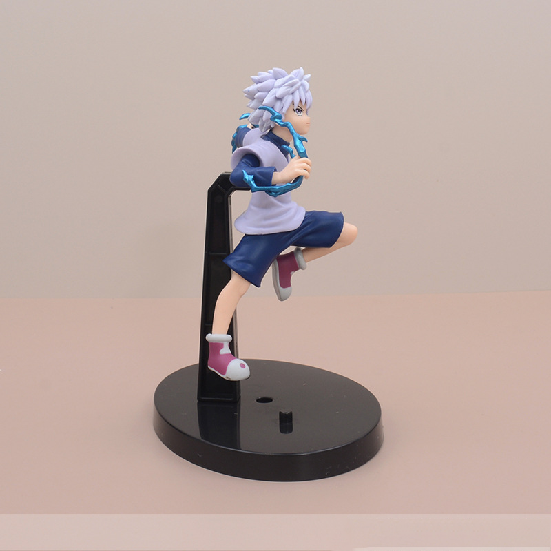 Hunter x Hunter Gon Freecss Killua Zoldyck Kurapika Statue Action Figure Anime Collection Model Toy Character Decoration Fans