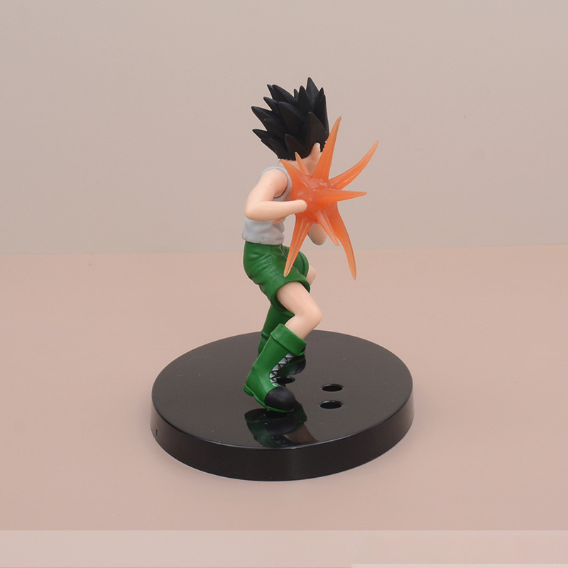 Hunter x Hunter Gon Freecss Killua Zoldyck Kurapika Statue Action Figure Anime Collection Model Toy Character Decoration Fans