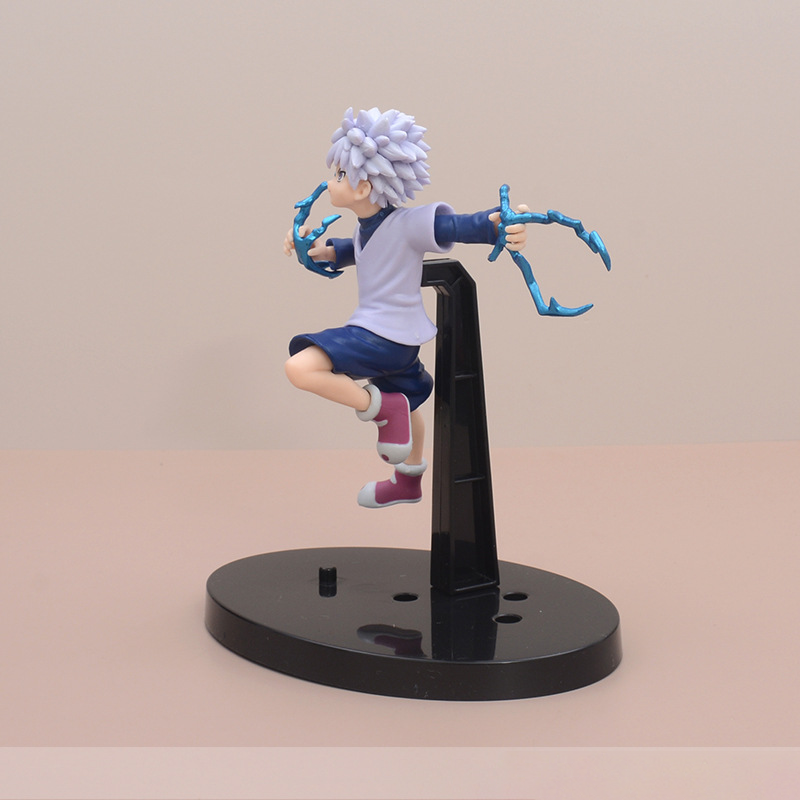 Hunter x Hunter Gon Freecss Killua Zoldyck Kurapika Statue Action Figure Anime Collection Model Toy Character Decoration Fans