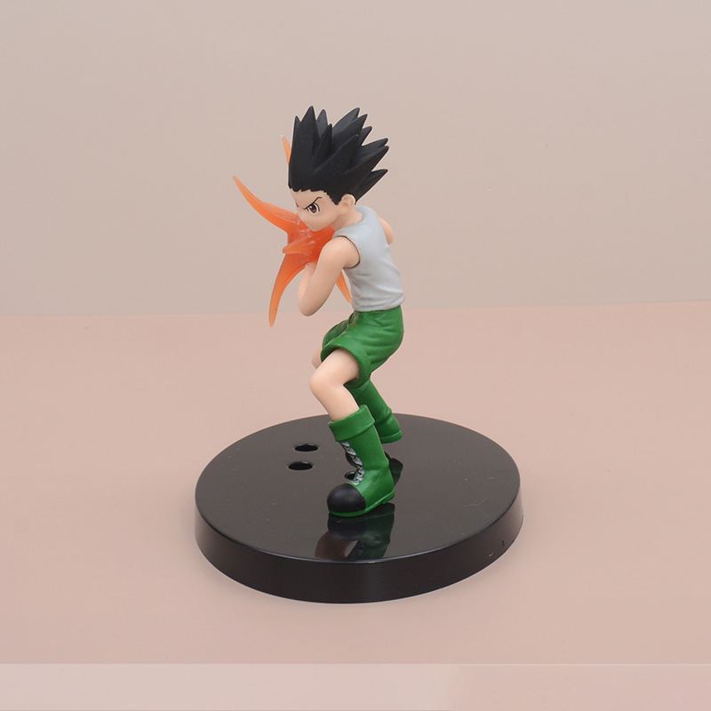 Hunter x Hunter Gon Freecss Killua Zoldyck Kurapika Statue Action Figure Anime Collection Model Toy Character Decoration Fans