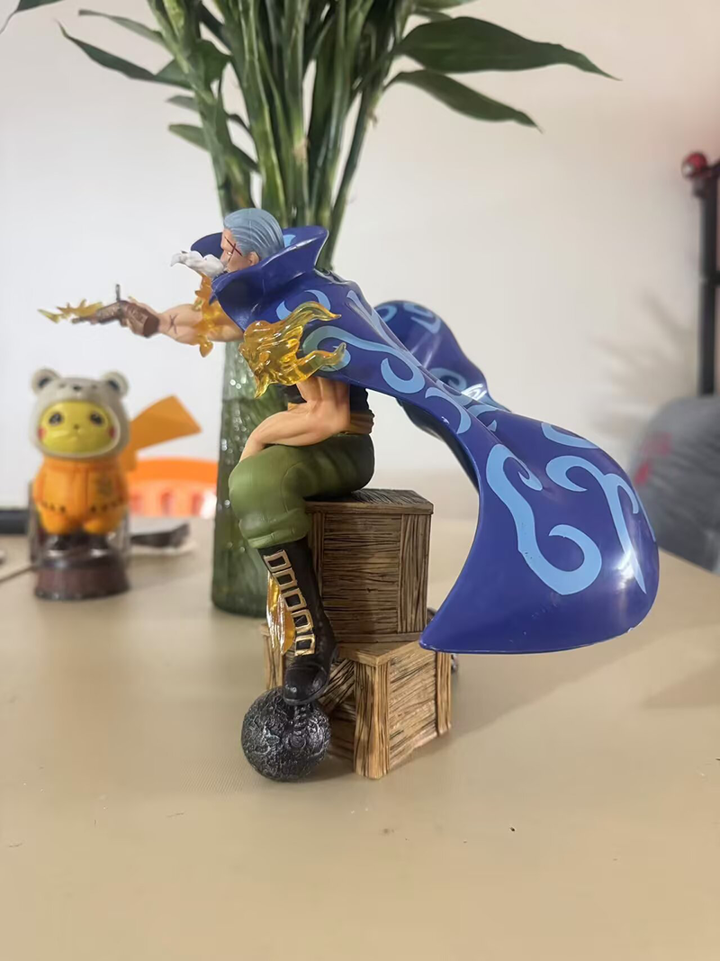 One Piece Ben Beckman Statue Action Figure Collection Model Toy Japanese Anime Character Decoration Gift Fans