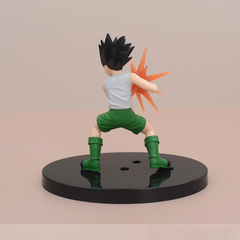 Hunter x Hunter Gon Freecss Killua Zoldyck Kurapika Statue Action Figure Anime Collection Model Toy Character Decoration Fans