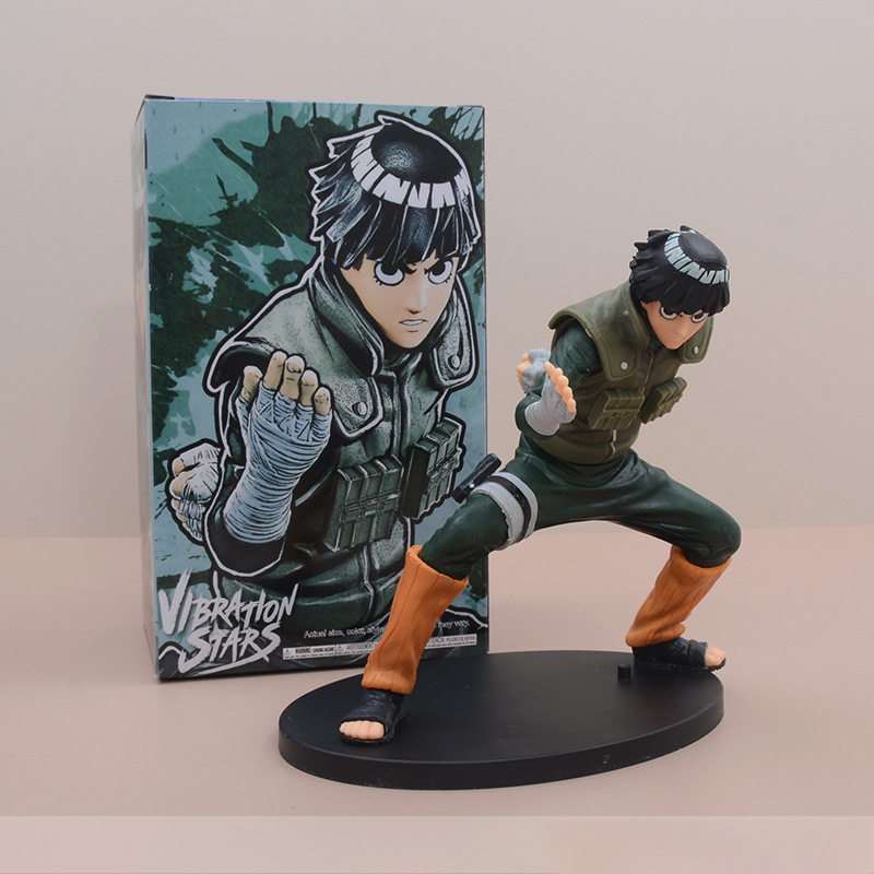 Naruto Rock Lee Hinata Hyuga Statue Action Figure Collection Model Toy Japanese Anime Character Decoration Gift Fans