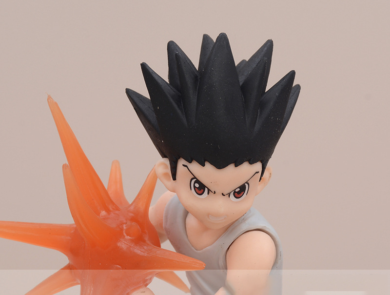 Hunter x Hunter Gon Freecss Killua Zoldyck Kurapika Statue Action Figure Anime Collection Model Toy Character Decoration Fans