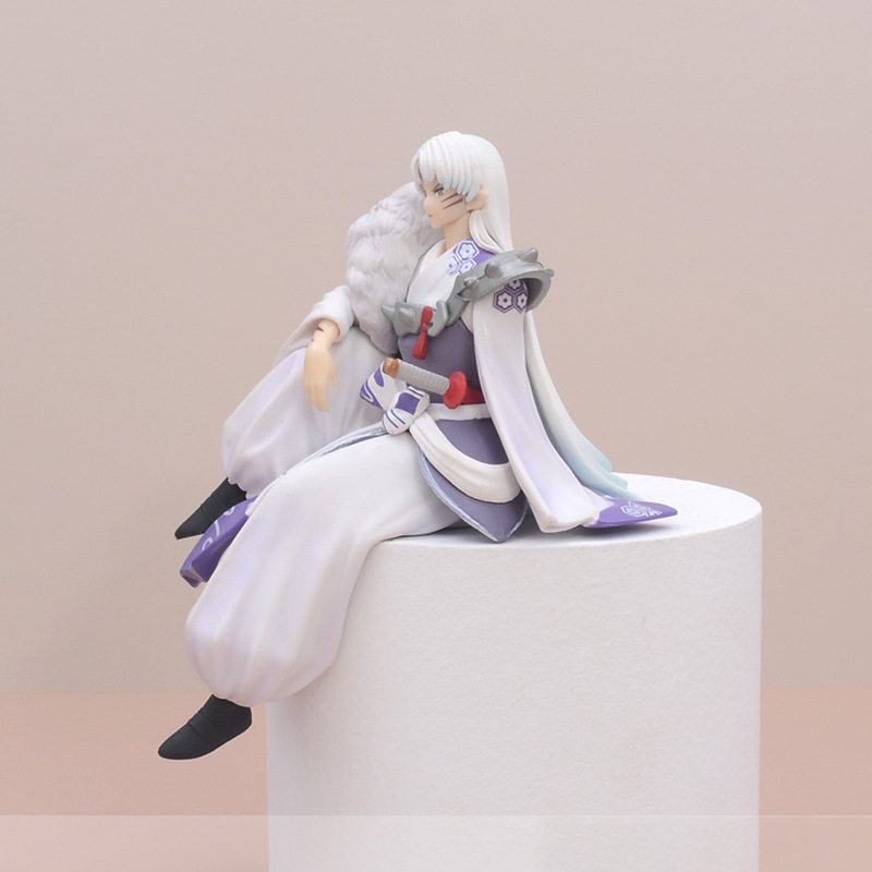 Inuyasha Sesshomaru Statue Action Figure Collection Model Toy Japanese Anime Character Decoration Gift Fans