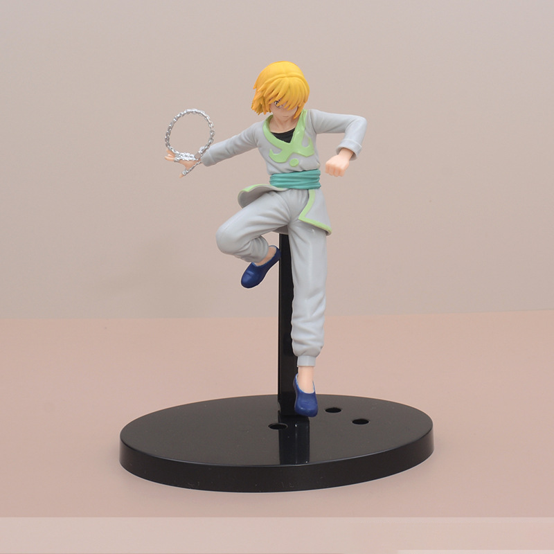 Hunter x Hunter Gon Freecss Killua Zoldyck Kurapika Statue Action Figure Anime Collection Model Toy Character Decoration Fans