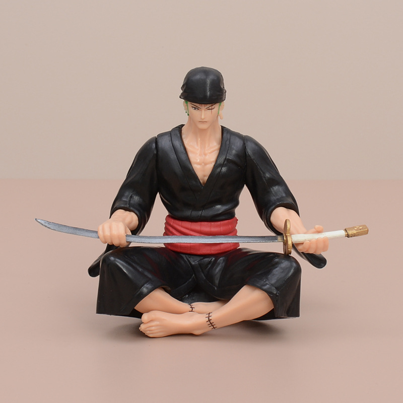 One Piece Roronoa Zoro Statue Action Figure Collection Model Toy Japanese Anime Character Decoration Gift Fans