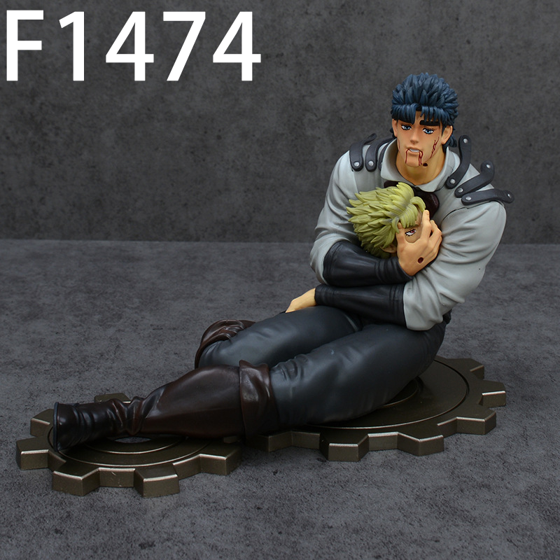 JoJo's Bizarre Adventure Jotaro Kujo Jonathan Joestar Statue Action Figure Anime Collection Model Toy Decoration Fans