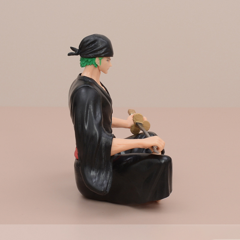 One Piece Roronoa Zoro Statue Action Figure Collection Model Toy Japanese Anime Character Decoration Gift Fans