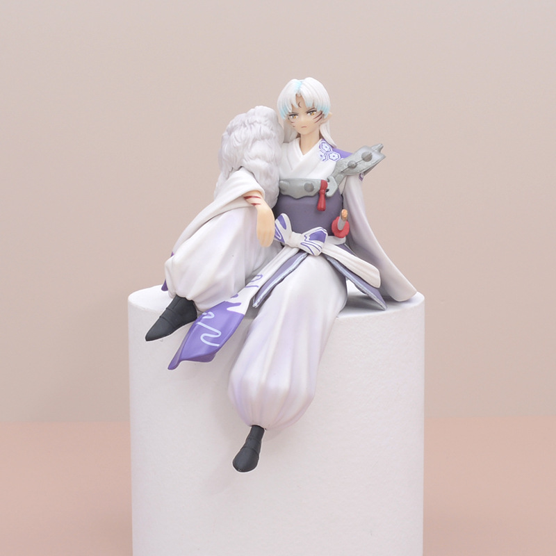 Inuyasha Sesshomaru Statue Action Figure Collection Model Toy Japanese Anime Character Decoration Gift Fans