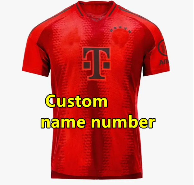 2425 KANE BAYERN Soccer Jerseys Home Away 3rd SANE MUNICH MULLER DAVIES COMAN KIMMICH 2024 2025 GORETZKA GNABRY MANE MUSIALA Football Shirt Men Uniforms