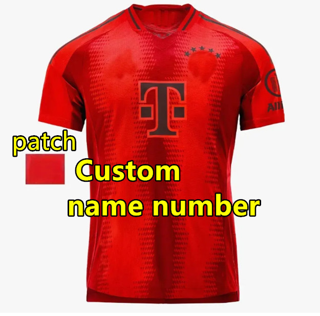 2425 KANE BAYERN Soccer Jerseys Home Away 3rd SANE MUNICH MULLER DAVIES COMAN KIMMICH 2024 2025 GORETZKA GNABRY MANE MUSIALA Football Shirt Men Uniforms