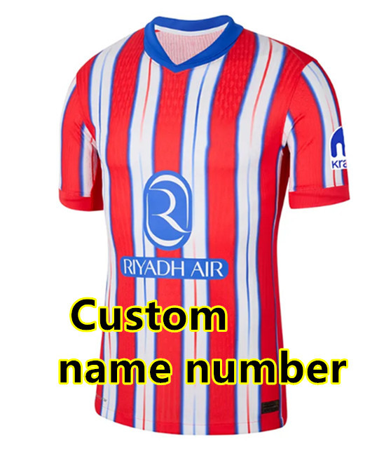 2425 Atletico Madrids soccer jersey Home Away 3rd GRIEZMANN KOKE M.LLORENTE MEMPHIS 2024 2025 CORREA SLINO SAUL MOLINA J.ALVAREZ Football Shirt Men Uniforms