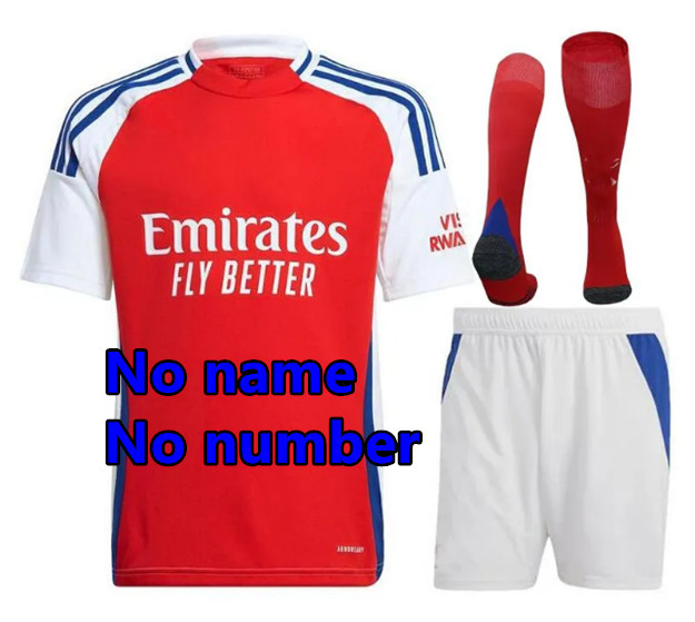 Men kit 2425 Arsenal soccer jersey Home Away 3rd RICE HAVERTZ SAKA MARTINELLI WHITE SALIBA G.JESUS JORGINHO ODEGAARD 2024 2025 Shirt Football Adult Uniforms