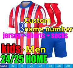 2425 Men kit Atletico Madrids soccer jersey Home Away 3rd GRIEZMANN KOKE M.LLORENTE MEMPHIS 2024 2025 CORREA SLINO SAUL MOLINA J.ALVAREZ Football Shirt Men Uniforms