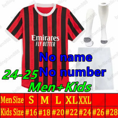 Men kit 2425 AC Milan soccer jersey Home Away 3rd MORATA GIROUD RAFA LEAO PULISIC TOMORI THEO 2024 2025 Shirt Football Adult Uniforms