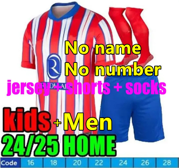2425 KIDS kit Atletico Madrids soccer jersey Home Away 3rd GRIEZMANN KOKE M.LLORENTE MEMPHIS 2024 2025 CORREA SLINO SAUL MOLINA J.ALVAREZ Football Shirt BOY Uniforms