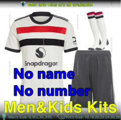 2425 Men KIT Manchester United Soccer Jerseys Home Away 3rd RASHFORD GARNACHO HOJLUND B. FERNANDES MARTINEZ DALOT CASEMIRO SHAW ANTONY MAINOO 2024 2025 Football shirt Men Kit Uniforms