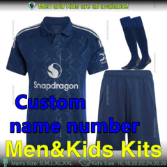 2425 Men KIT Manchester United Soccer Jerseys Home Away 3rd RASHFORD GARNACHO HOJLUND B. FERNANDES MARTINEZ DALOT CASEMIRO SHAW ANTONY MAINOO 2024 2025 Football shirt Men Kit Uniforms