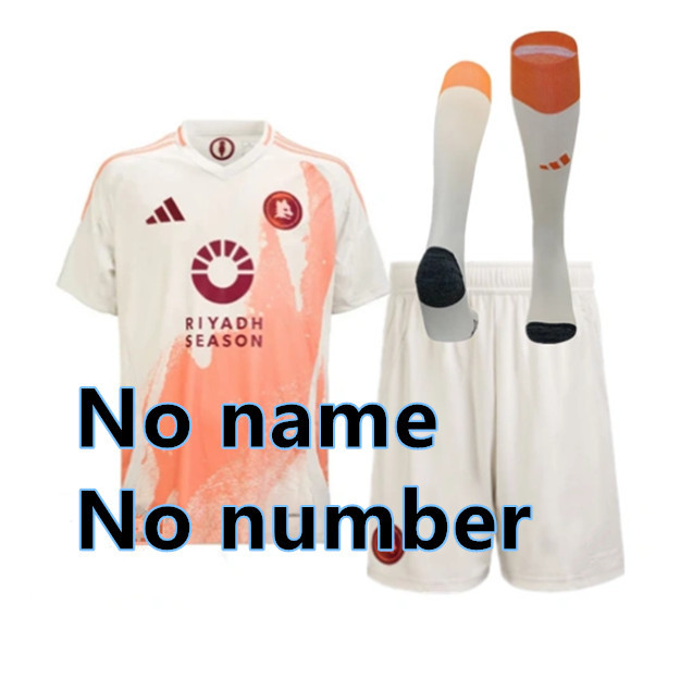 2425 Men KIT Roma Soccer Jerseys Home Away 3rd Abraham Wijnaldum Totti Dybala Shaarawy Pellegrini Cristante   2024 2025 AS Roma Football shirt Adult  Uniforms