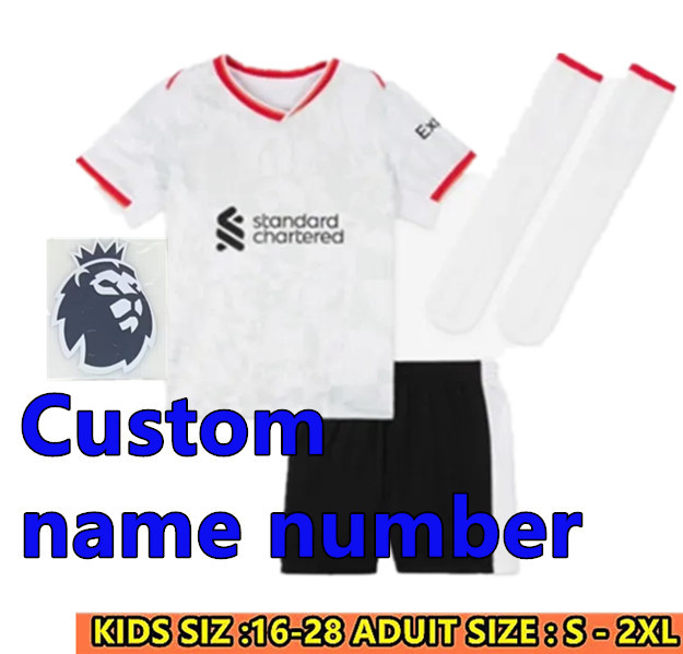 24 25 Men kit Liverpool Soccer Jersey Salah Darwin Nunez Home Away Dominik Szoboszlai Robertson Alisson Becker Joe Gomez Joel Matip 2024 2025 Football Men uniforms