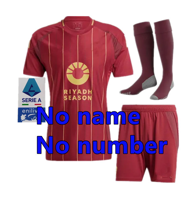 2425 Men KIT Roma Soccer Jerseys Home Away 3rd Abraham Wijnaldum Totti Dybala Shaarawy Pellegrini Cristante   2024 2025 AS Roma Football shirt Adult  Uniforms