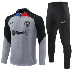 23 24 Men KIT Barcelona Soccer Training suit LAMINE YAMAL PEDRI GAVI LEWANDOWSKI OLMO F. DE JONG 2023 2024 Men Football jogging kit uniforms