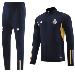23 24 25 Men KIT Real Madrid Soccer Training suit MBAPPE Long pull jacket set BELLINGHAM VINI JR CAMAVINGA ALABA HAZARD ASENSIO MODRIC 2024 2025 Football uniforms