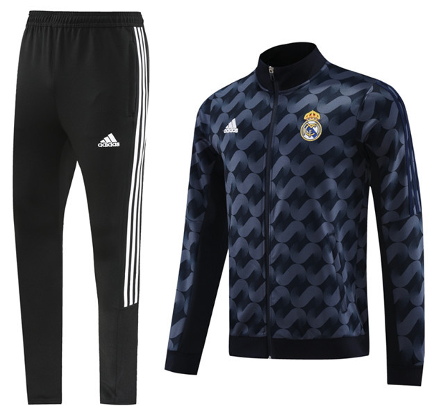 23 24 25 Men KIT Real Madrid Soccer Training suit MBAPPE Long pull jacket set BELLINGHAM VINI JR CAMAVINGA ALABA HAZARD ASENSIO MODRIC 2024 2025 Football uniforms
