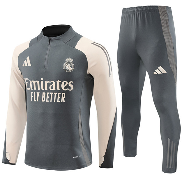 24 25 Men KIT Real Madrid Soccer Training suit MBAPPE BELLINGHAM VINI JR CAMAVINGA ALABA ASENSIO MODRIC 2024 2025 Adult Football jogging kit uniforms