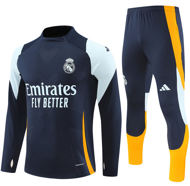 24 25 Men KIT Real Madrid Soccer Training suit MBAPPE BELLINGHAM VINI JR CAMAVINGA ALABA ASENSIO MODRIC 2024 2025 Adult Football jogging kit uniforms